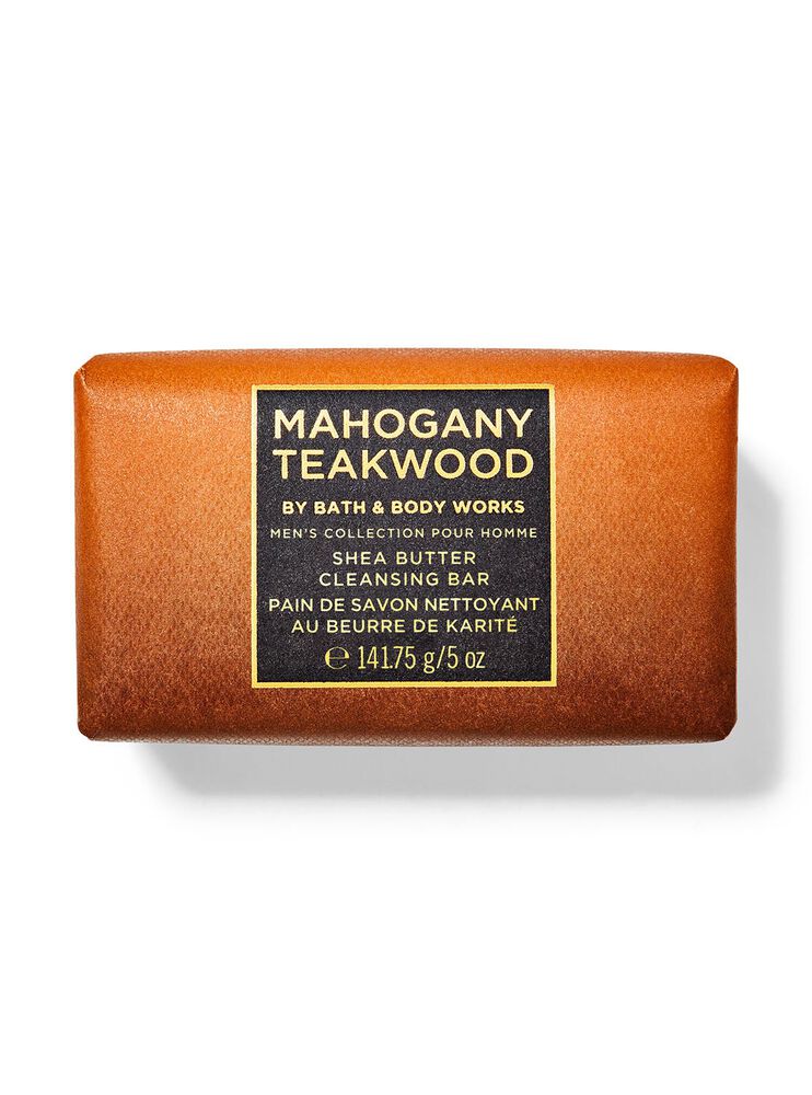Mahogany Teakwood Shea Butter Cleansing Bar 乳木果油潔膚皂