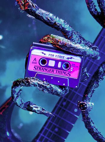 Sound-making Stranger Things Cassette Tape PocketBac Holder PocketBac掛套