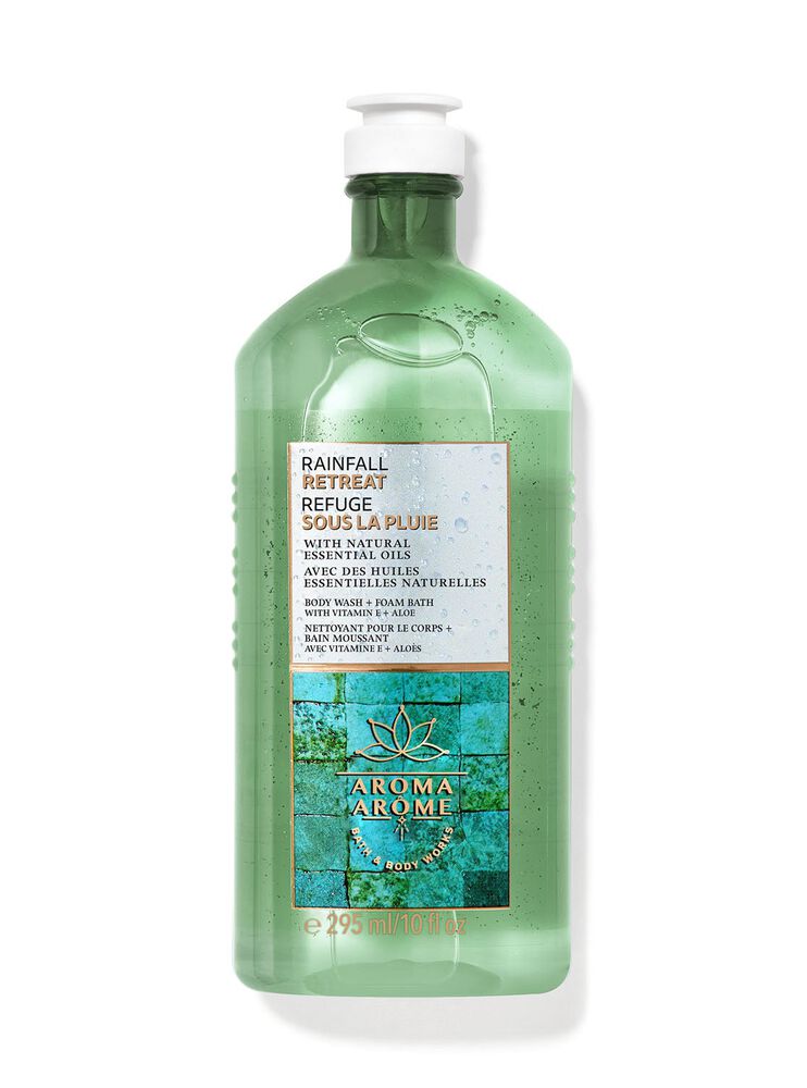 Rainfall Retreat: Cucumber Cedarwood Body Wash and Foam Bath 沐浴露和泡泡浴