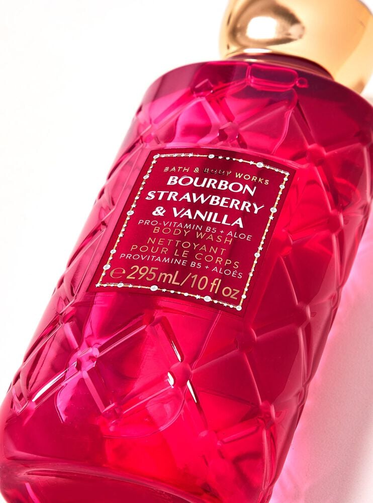Bourbon Strawberry & Vanilla Body Wash 沐浴露