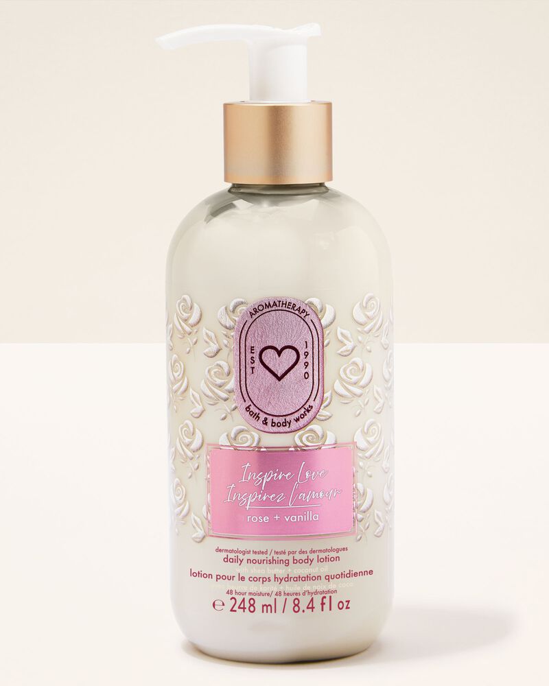 Inspire Love: Rose + Vanilla Moisturizing Body Lotion 保濕身體乳霜
