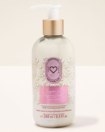 Inspire Love: Rose + Vanilla Moisturizing Body Lotion 保濕身體乳霜