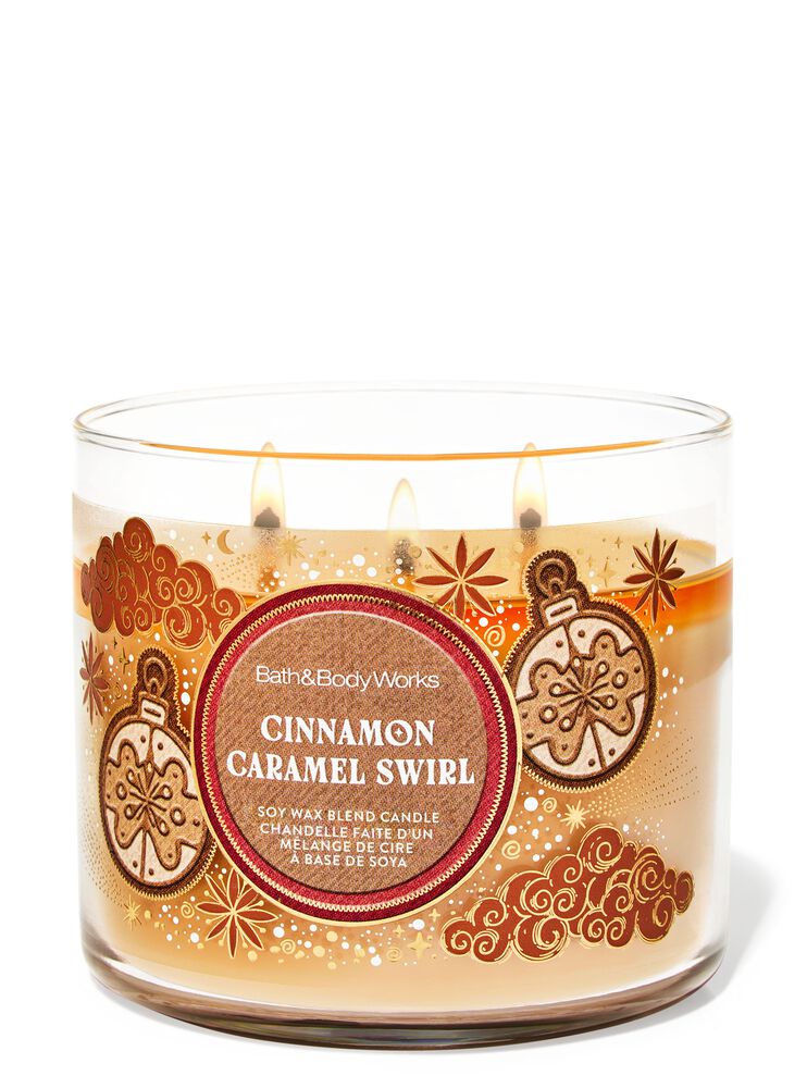 Cinnamon Caramel Swirl 3-Wick Candle 三芯蠟燭