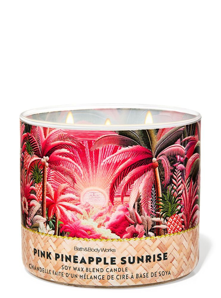 Pink Pineapple Sunrise 3-Wick Candle 三芯蠟燭