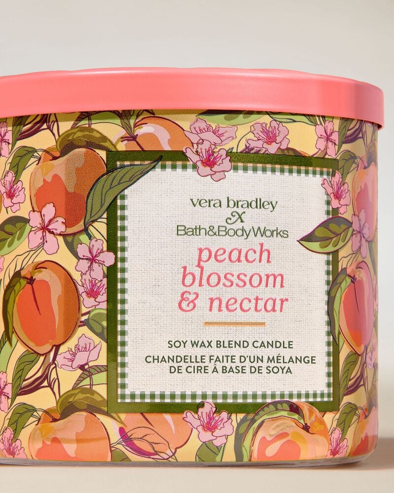 Peach Blossom & Nectar 3-Wick Candle 三芯蠟燭