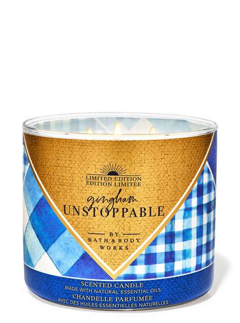 Gingham Unstoppable 3-Wick Candle 三芯蠟燭