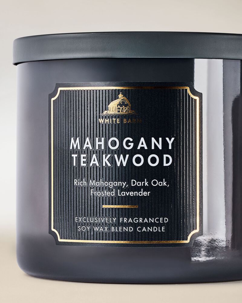 Mahogany Teakwood 3-Wick Candle 三芯蠟燭