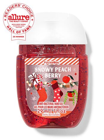 Snowy Peach Berry PocketBac Hand Sanitizer PocketBac搓手液