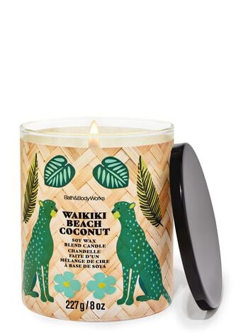 Waikiki Beach Coconut Single Wick Candle 單芯蠟燭
