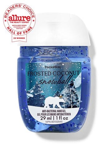 Frosted Coconut Snowball PocketBac Hand Sanitizer PocketBac搓手液