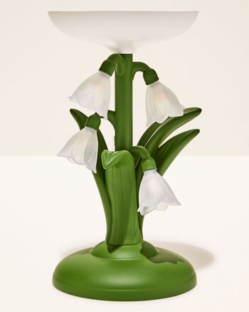 Snowdrop Dream Light-Up Pedestal Candle Holder 蠟燭臺
