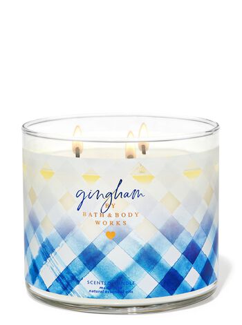 Gingham 3-Wick Candle 三芯蠟燭