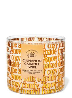 Cinnamon Caramel Swirl 3-Wick Candle
