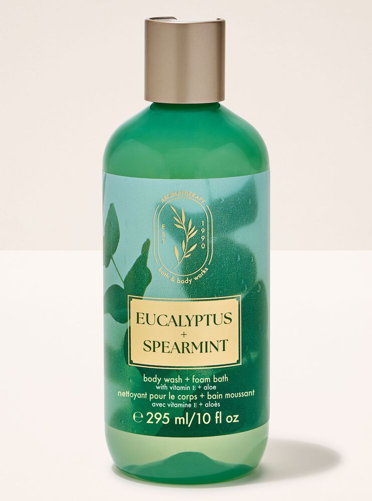 Eucalyptus Spearmint Body Wash & Foam Bath 沐浴露與泡泡浴