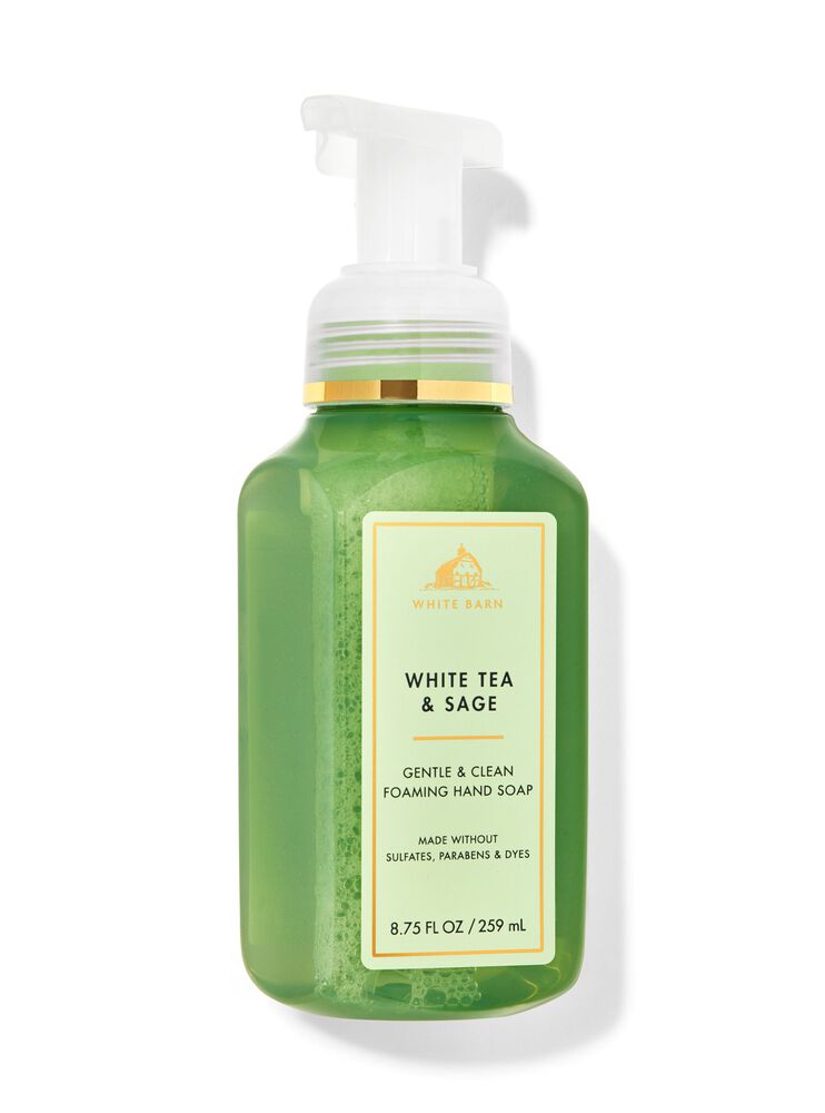 White Tea & Sage Gentle & Clean Foaming Hand Soap 溫和泡泡潔手液