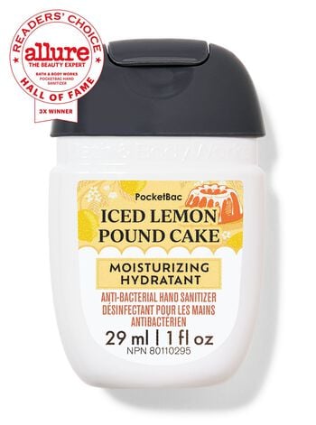 Iced Lemon Pound Cake Moisturizing PocketBac Hand Sanitizer 保濕PocketBac搓手液