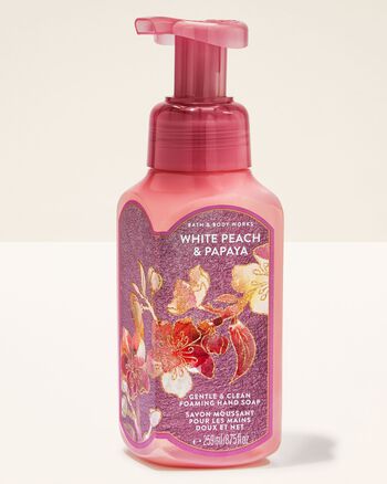White Peach & Papaya Gentle & Clean Foaming Hand Soap 溫和泡泡潔手液