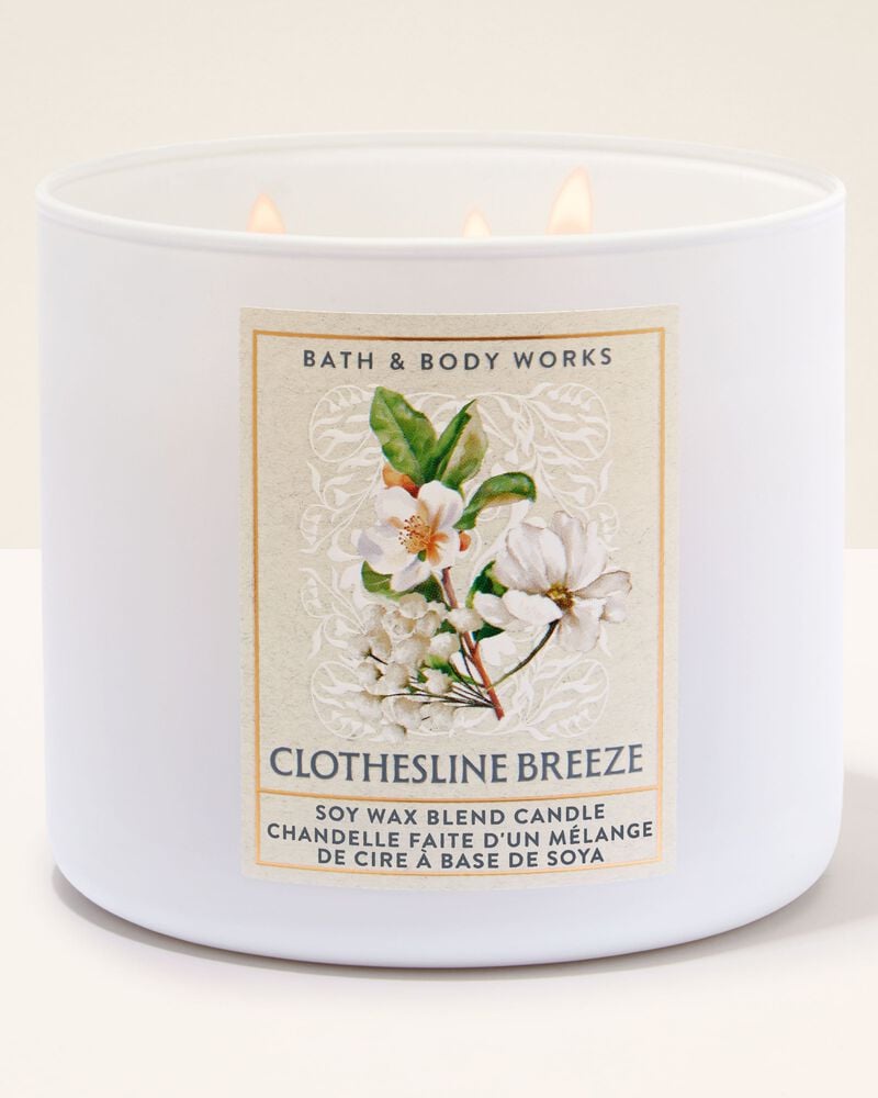Clothesline Breeze 3-Wick Candle 三芯蠟燭