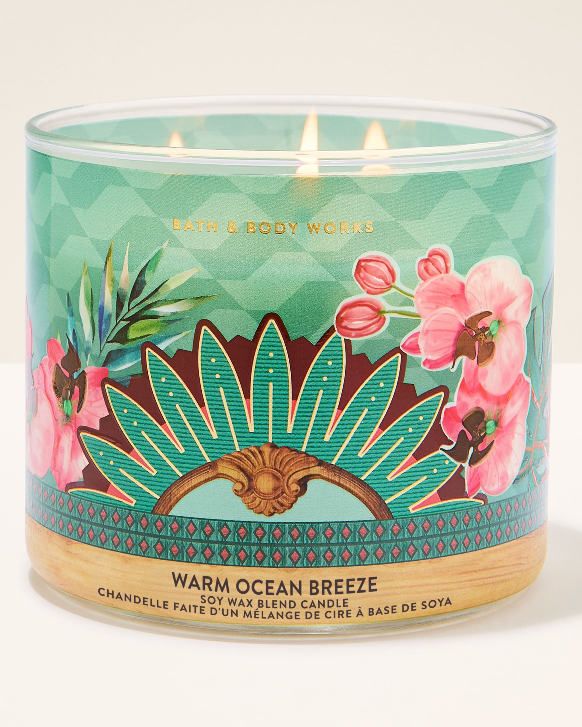 Shop Warm Ocean Breeze 3-Wick Candle | Bath & Body Works Hong Kong