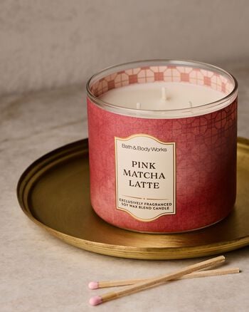 Pink Matcha Latte 3-Wick Candle 3-Wick Candle