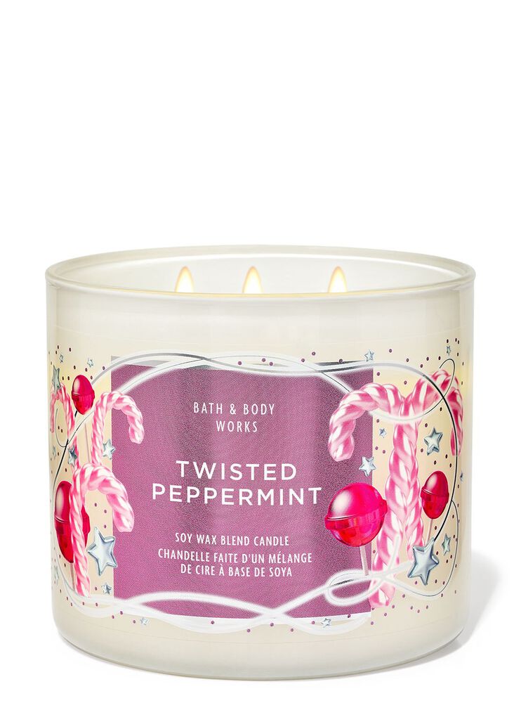 Twisted Peppermint 3-Wick Candle 三芯蠟燭