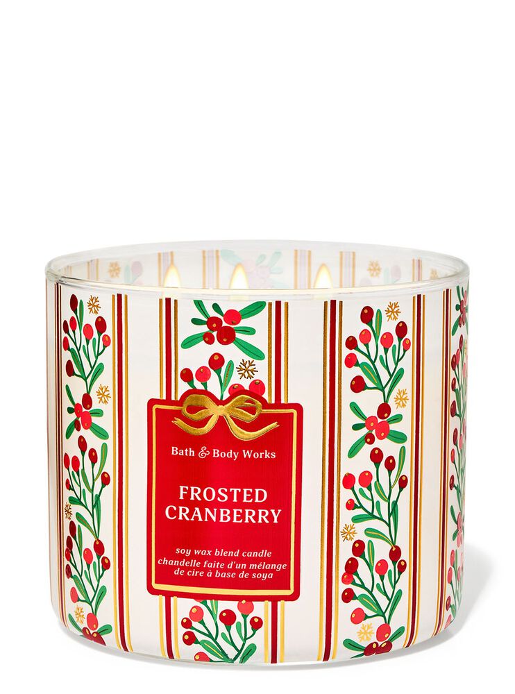 Frosted Cranberry 3-Wick Candle 三芯蠟燭
