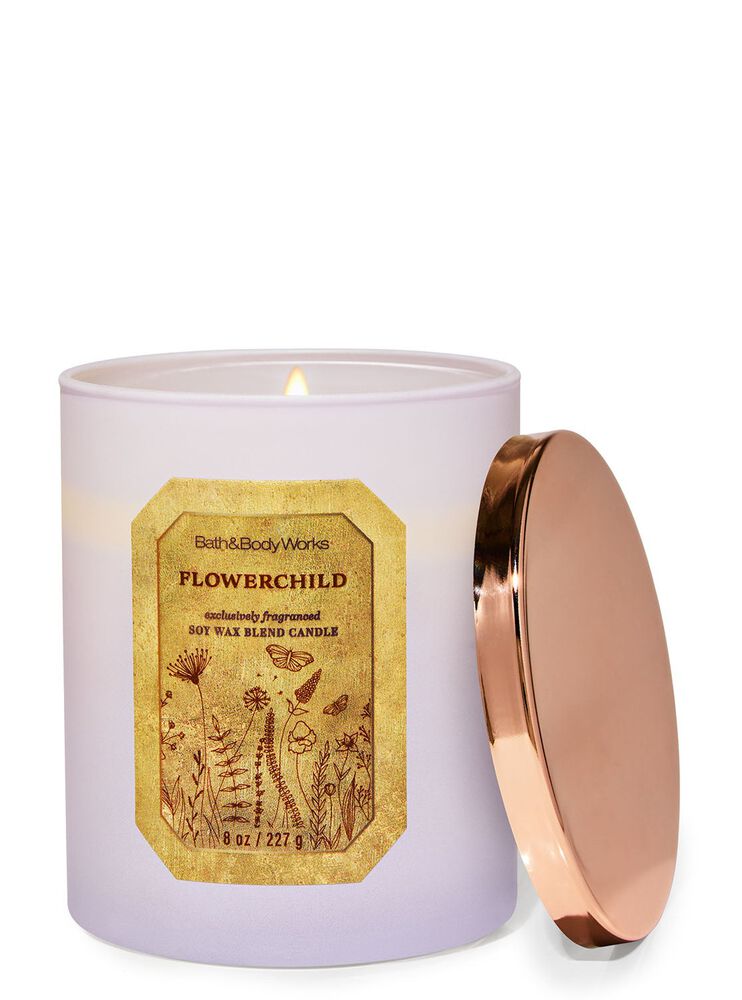 Flowerchild Single Wick Candle Single Wick Candle