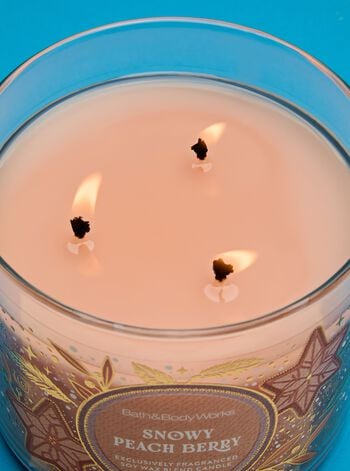 Snowy Peach Berry 3-Wick Candle 三芯蠟燭