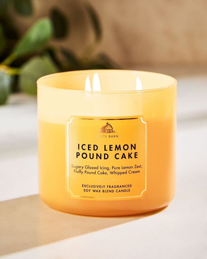 Iced Lemon Pound Cake 3-Wick Candle 三芯蠟燭