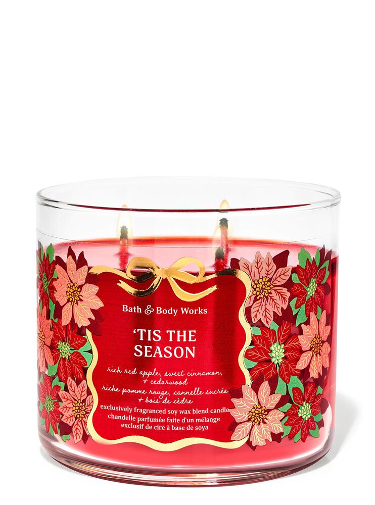 Tis The Season 3-Wick Candle 三芯蠟燭
