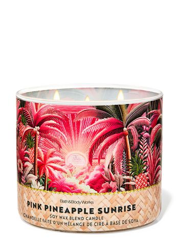 Pink Pineapple Sunrise 3-Wick Candle 3-Wick Candle