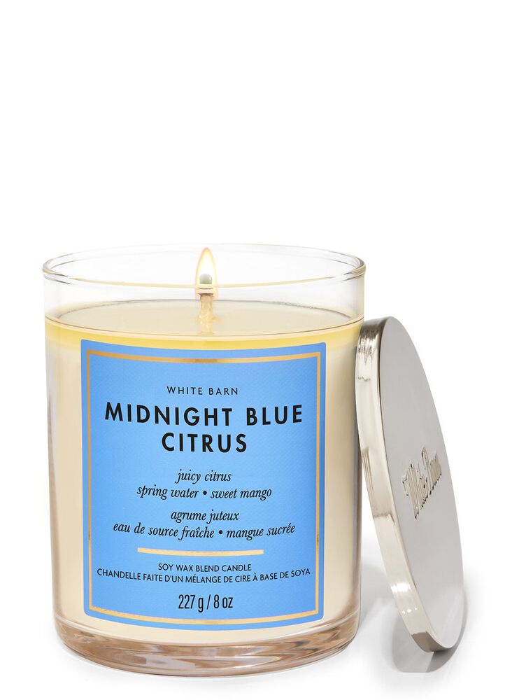 Midnight Blue Citrus Single Wick Candle 單芯蠟燭