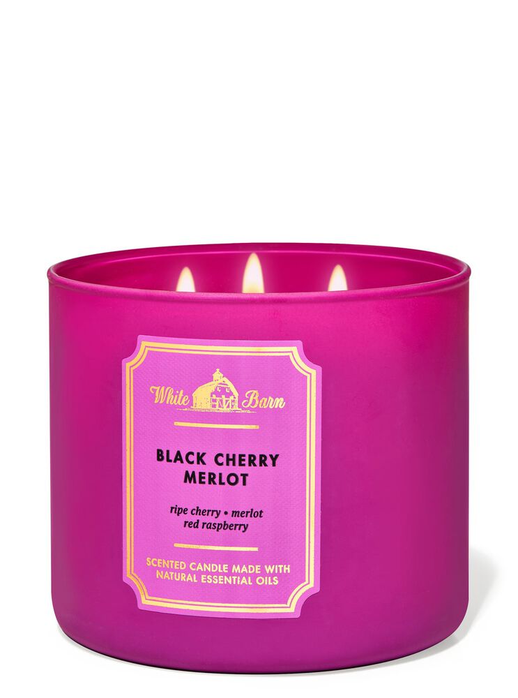 Black Cherry Merlot 3-Wick Candle 三芯蠟燭