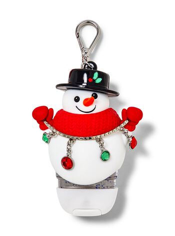 Light-Up Blingy Jolly Snowman PocketBac Holder PocketBac掛套