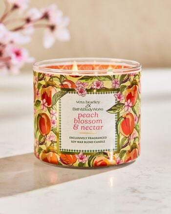 Peach Blossom & Nectar 3-Wick Candle 三芯蠟燭