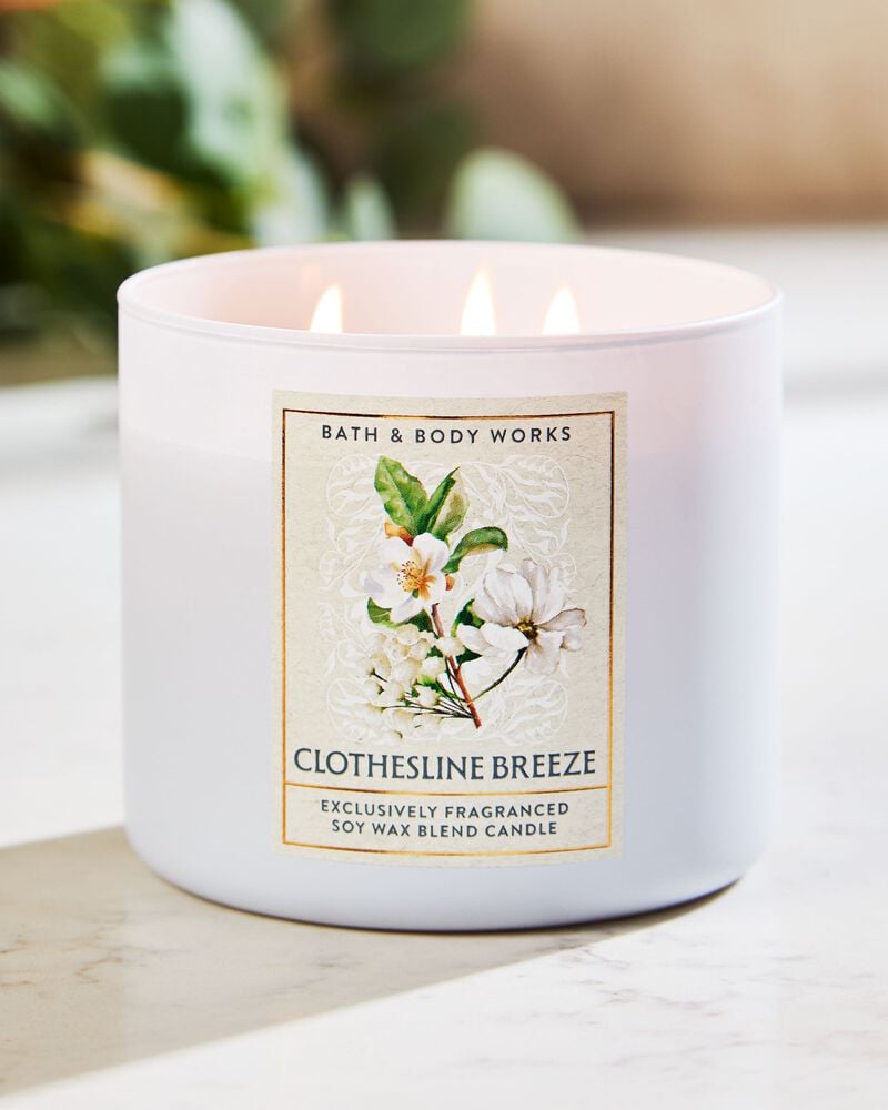 Clothesline Breeze 3-Wick Candle 三芯蠟燭
