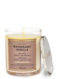 Mahogany Vanilla Single Wick Candle Mahogany Vanilla Single Wick Candle