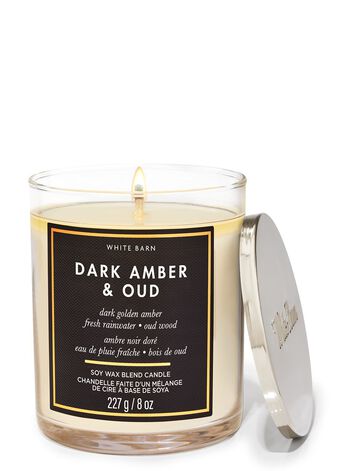 Dark Amber & Oud Single Wick Candle 單芯蠟燭