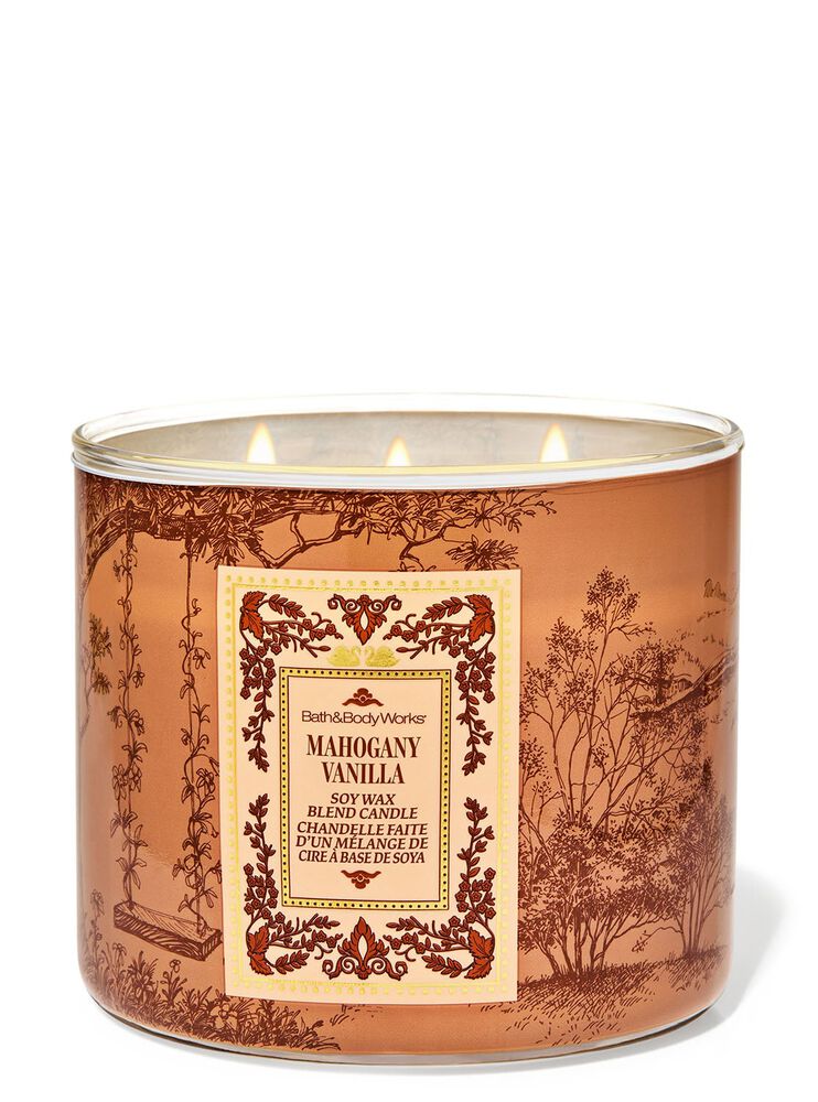 Mahogany Vanilla 3-Wick Candle 三芯蠟燭