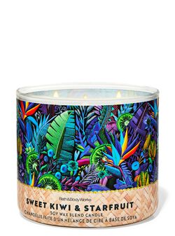 Sweet Kiwi & Starfruit 3-Wick Candle Sweet Kiwi & Starfruit 3-Wick Candle