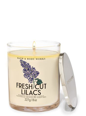 Fresh Cut Lilacs Signature Single Wick Candle 招牌單芯蠟燭