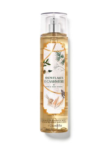 Snowflakes & Cashmere By Bath & Body Works Fine Fragrance Mist Fine Fragrance Mist