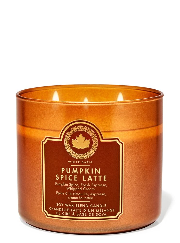 Pumpkin Spice Latte 3-Wick Candle 三芯蠟燭