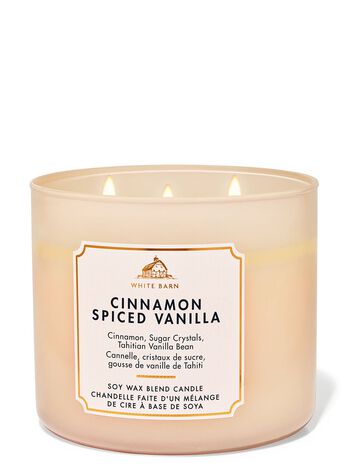 Cinnamon Spiced Vanilla 3-Wick Candle 三芯蠟燭