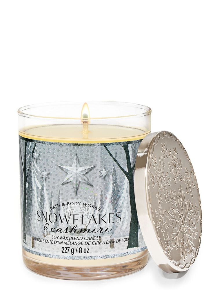 Snowflakes & Cashmere Single Wick Candle 單芯蠟燭