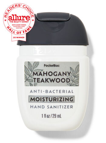 Mahogany Teakwood PocketBac Hand Sanitizer PocketBac搓手液