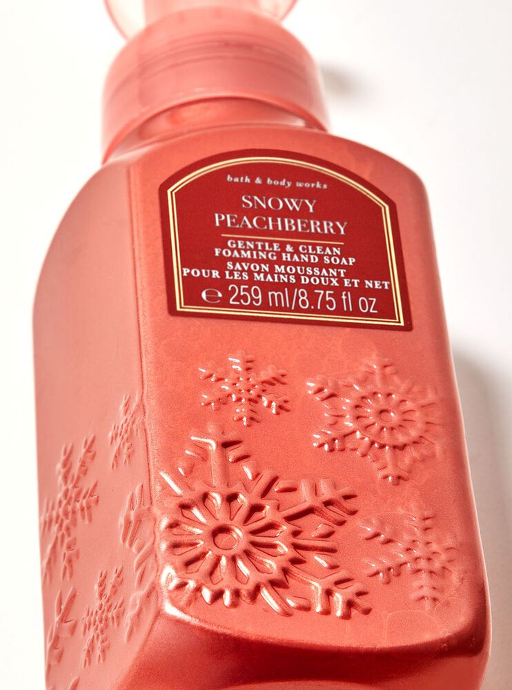 Snowy Peach Berry Gentle & Clean Foaming Hand Soap 溫和泡泡潔手液