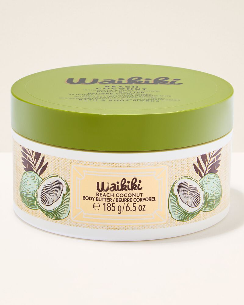 Waikiki Beach Coconut Body Butter 潤膚慕斯霜