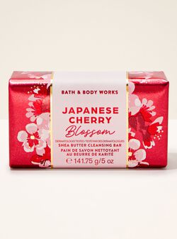 Japanese Cherry Blossom Shea Butter Cleansing Bar image number null