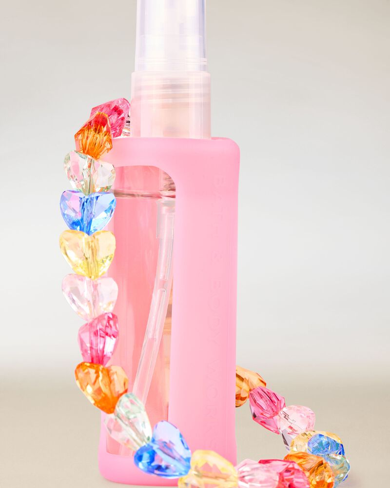 Pink Wristlet Hand Sanitizer Spray Holder 消毒搓手噴霧掛套